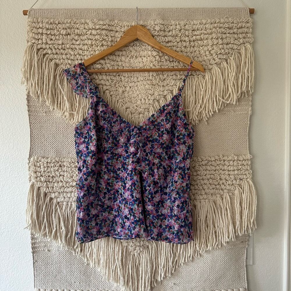 Veronica Beard Multi Ruffle Top - image 1